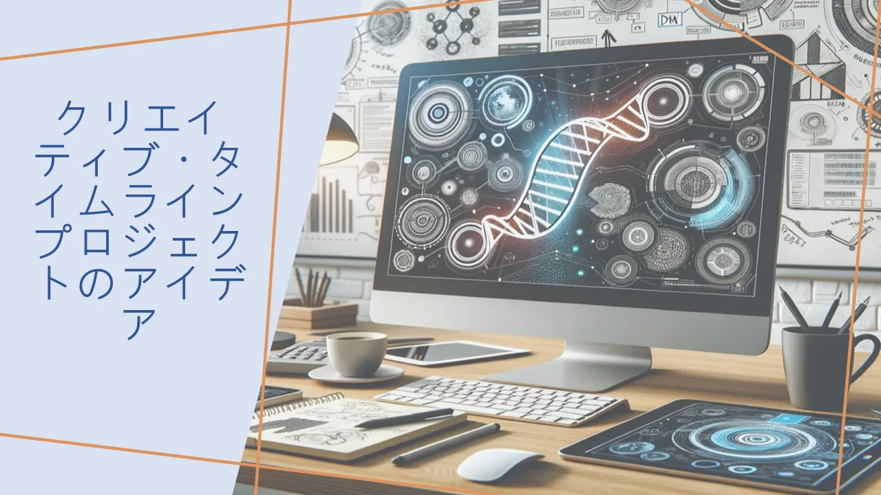 クリエイティブ タイムライン プロジェクトのアイデア